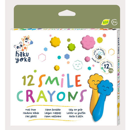 Haku Yoka 12 Smile Crayons