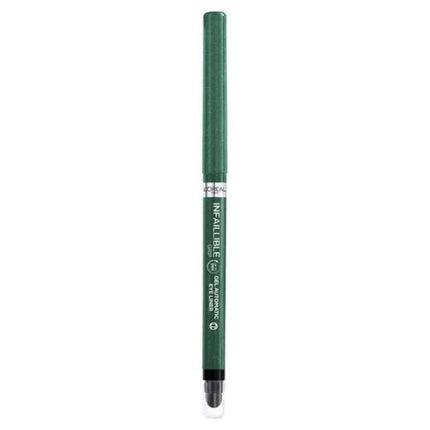 LOREAL INFALL GRIP 36H Gel Automatic Liner Emerald Green - OhYouLuckyDuck.com.au