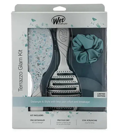 Wet Brush Pro Terrazzo Glam Kit