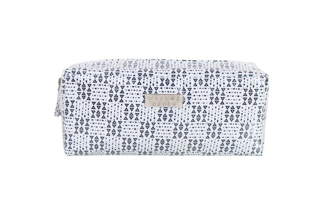 Wicked Sista Demi Geo Rectangular Cosmetic Bag