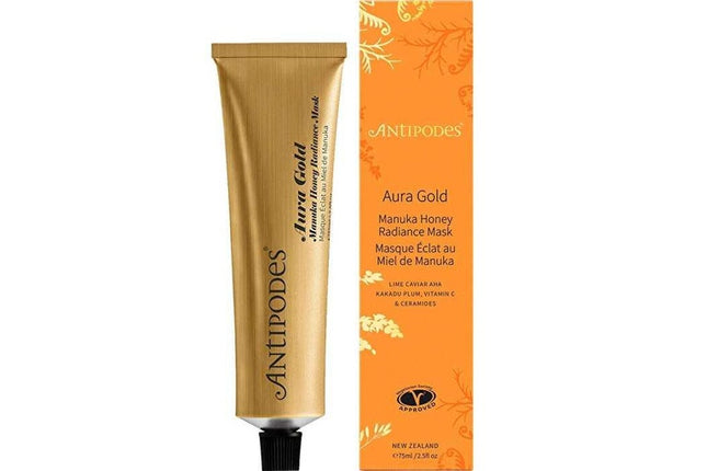 Antipodes Aura Gold Manuka Honey Radiance Mask 75ML