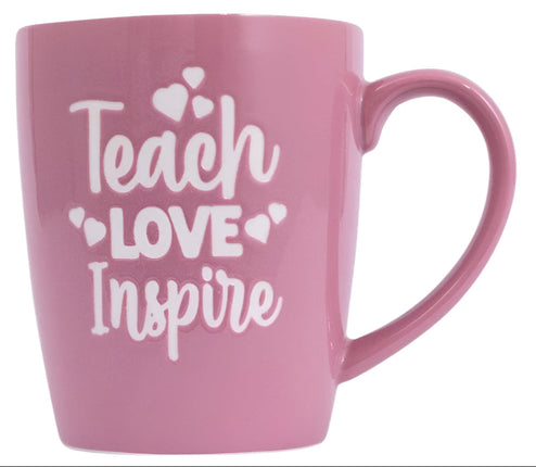 Splosh Teach, Love, Inspire Novelty Mug