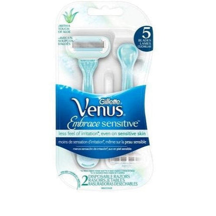 Gillette Venus Embrace Disposable Razor 2 Pack