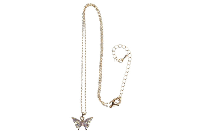 Great Pretenders Boutique Butterfly Gem Necklace