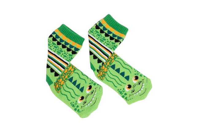 Lolly Kicks Kids Socks Small Dino