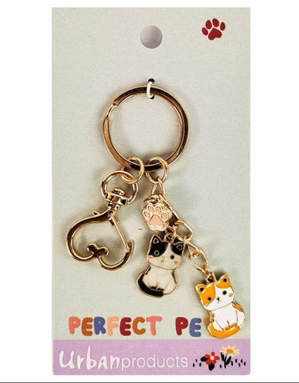 Urban Products Perfect Pets Cats Keyring