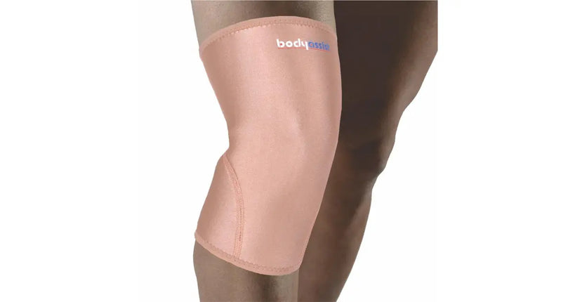 Bodyassist Thermal Slip-On Knee Sleeve Beige Med