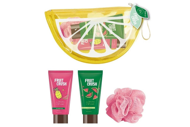 Fruit Crush Pineapple and Watermelon Bath Fizzers 3 Pack 150G