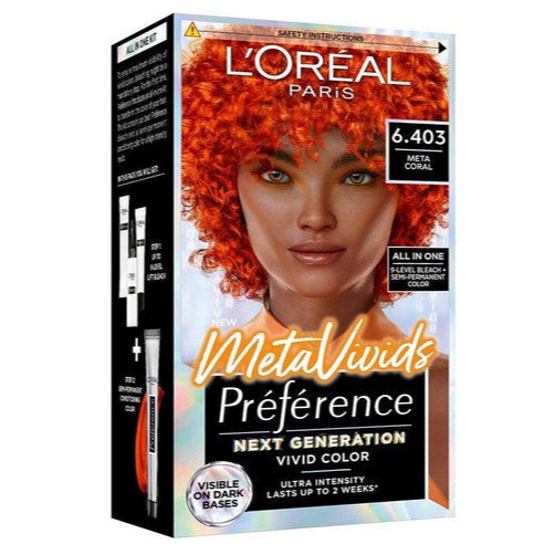 L'Oreal Preference Semi-Permanent Meta Vivids 6.403 Coral