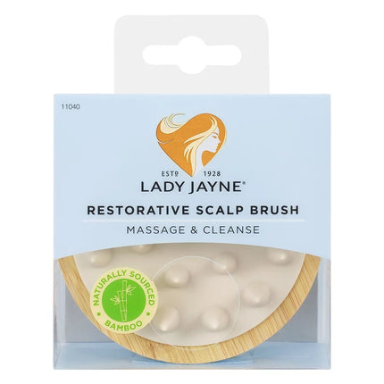 Lady Jayne Restorative Scalp Brush - Massage & Cleanse - OhYouLuckyDuck.com.au