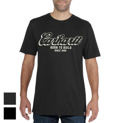 Carhartt T-Shirt Graphic Born To Build Black