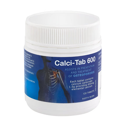 Calci-Tab 600MG 120 Tablets
