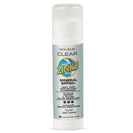 Zinke Spf 50+ Clear Mineral Stick 12g - OhYouLuckyDuck.com.au