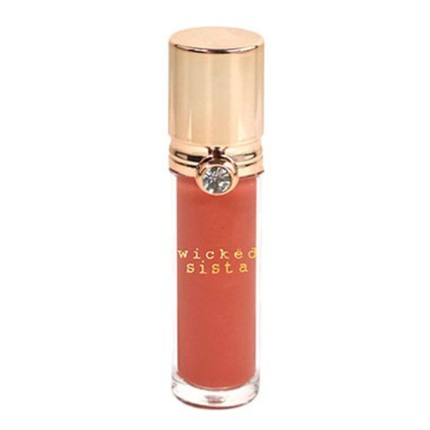 Wicked Sista Lip Gloss Earthy Rose With Hyaluronic Acid And Aloe Vera Extract 4.3ML