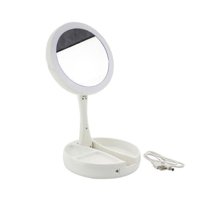 Lcorp Round Led Mirror On Stand 15CMX29CM