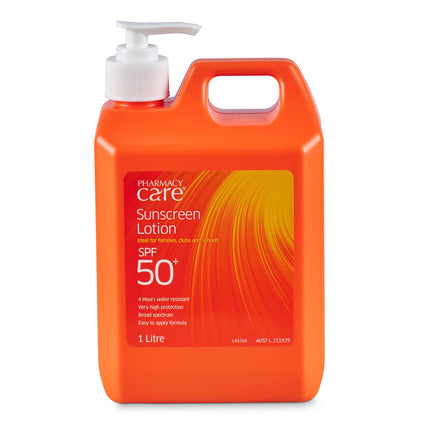 Pharmacy Care Sunscreen Spf50+ 250Ml