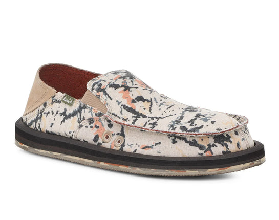 Sanuk Men's Sidewalk Surfer St Donavon Paint Splatter