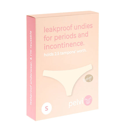 Pelvi Leakproof Bikini Beige Small