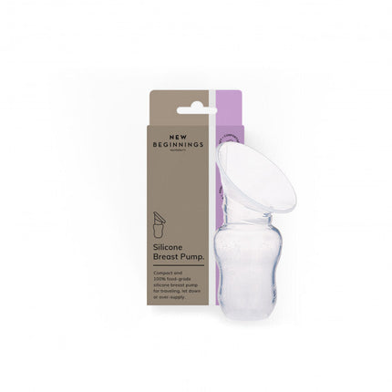New Beginnings Silicone Manual Breast Pump - OhYouLuckyDuck.com.au