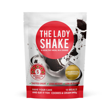 The Lady Shake Cookies And Cream 840G