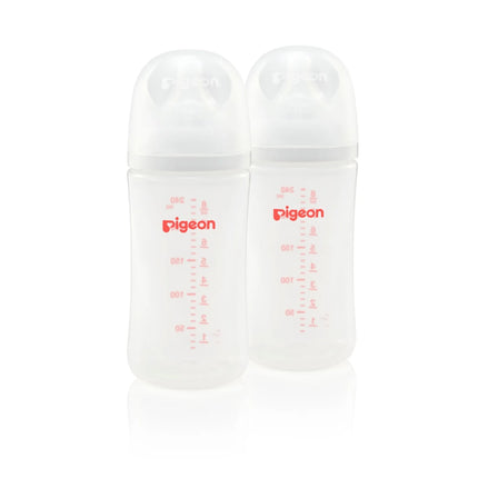 Pigeon Softouch Wide Neck Bottle PP 240ml - (Twin Pack)