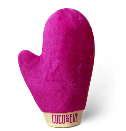 Coco & Eve Sunny Honey Soft Velvet Self Tan Mitt Boxed