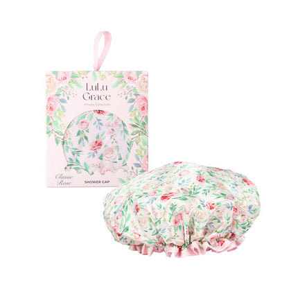 Lulu Grace Classic Rose Luxury Shower Cap