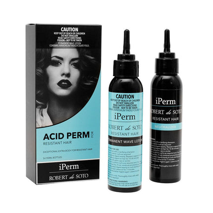 Robert De Soto Acid Permanent Resistant Hair