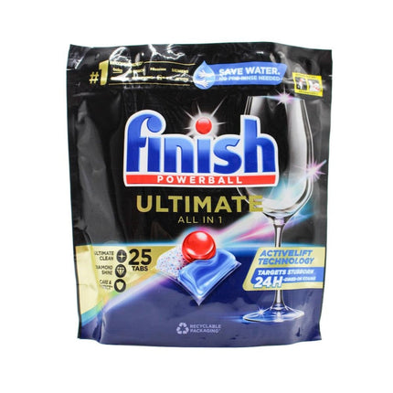 Finish Powerball Dishwashing Tablets Ultimate All In 1