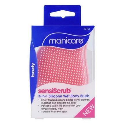 Manicare Sensiscrub 3-in-1 Wet Body Brush - OhYouLuckyDuck.com.au