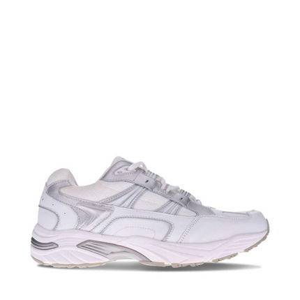 Scholl X Trainer White And Silver Womens Size 7
