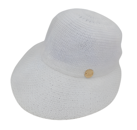 Radicool Knit Visor White One Size All