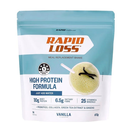 Rapid Loss High Protein Shake Vanilla 672g