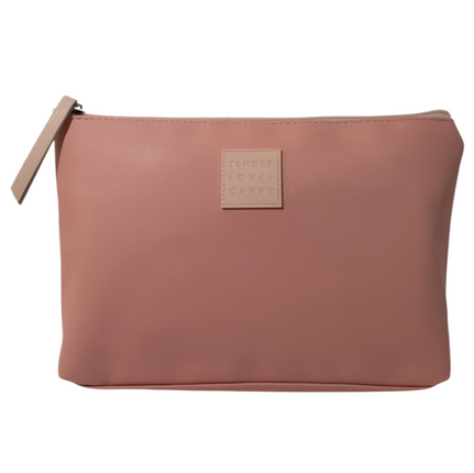 Tender Love + Carry Blush Cream Saffiano Holdall