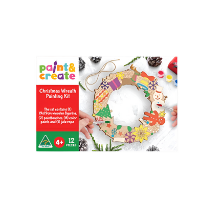Artico Paint & Create Kit Christmas Wreath