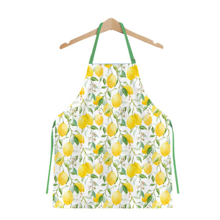 Gibson Gifts Lemon Grove Cotton Kitchen Apron Cooking Baking One Size