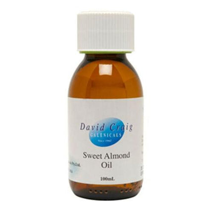David Craig Sweet Almond Oil 100mL - OhYouLuckyDuck.com.au