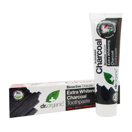 Dr Organic Toothpaste Charcoal 100mL