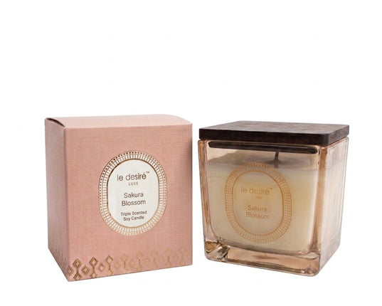 Le Desire Luxe Soy Candle Sakura Blossom 255G