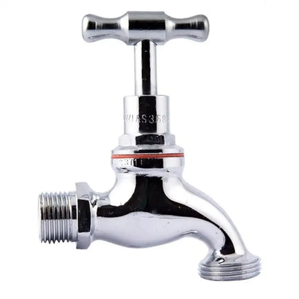 Mildon Cock Hose Male Chrome 3 and 4 Inches