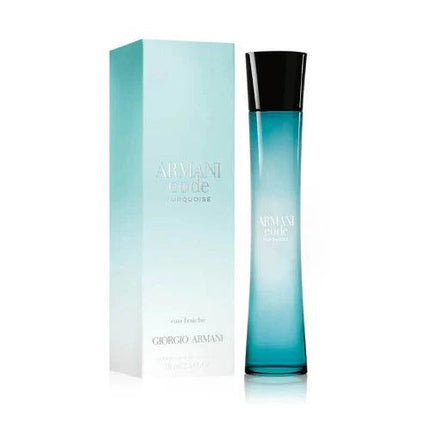 Giorgio Armani Code Turquoise EDT 75ML - OhYouLuckyDuck.com.au