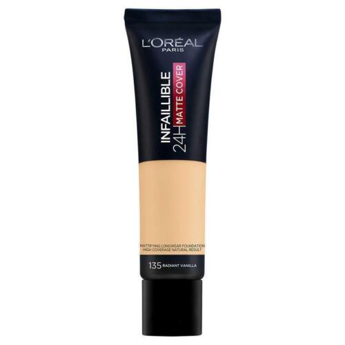 Loreal Infallible Matte Foundation 135 Radiant Vanilla - OhYouLuckyDuck.com.au