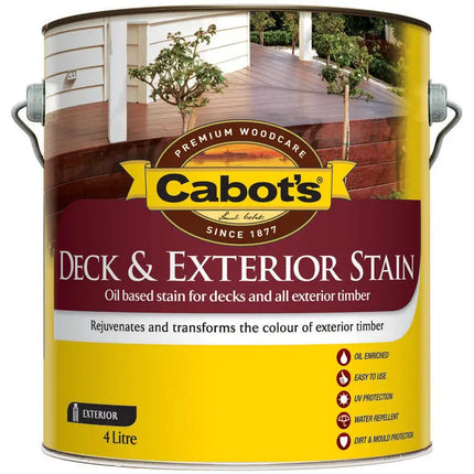 Cabots Stain Deck October Brown 4L