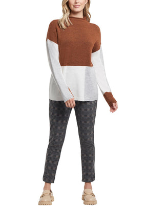 Tribal Long Sleeve Funnel Sweater Sierra