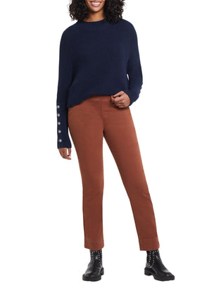Tribal 5 Pocket Pull On Pant Tofee