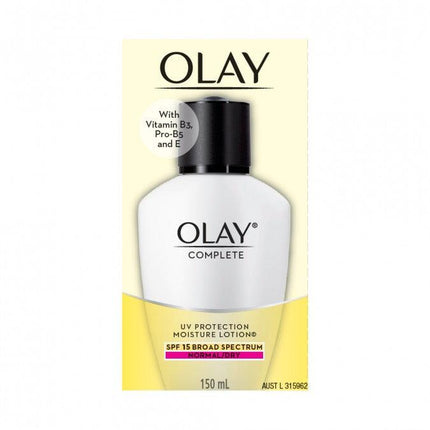 Olay Complete UV Protection Moisture Lotion Normal/Dry 150mL - OhYouLuckyDuck.com.au