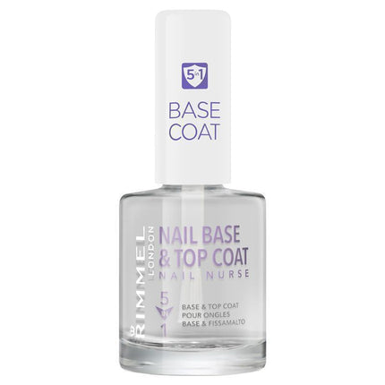 Rimmel Nail Nurse 5 In 1 Base and Top Coat 12ML