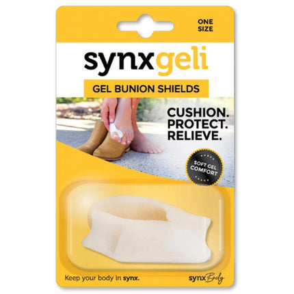 Synxgeli Gel Bunion Shields With Toe Seperator