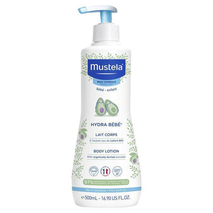 Mustela Hydra Bebe Body Lotion 500mL Pump