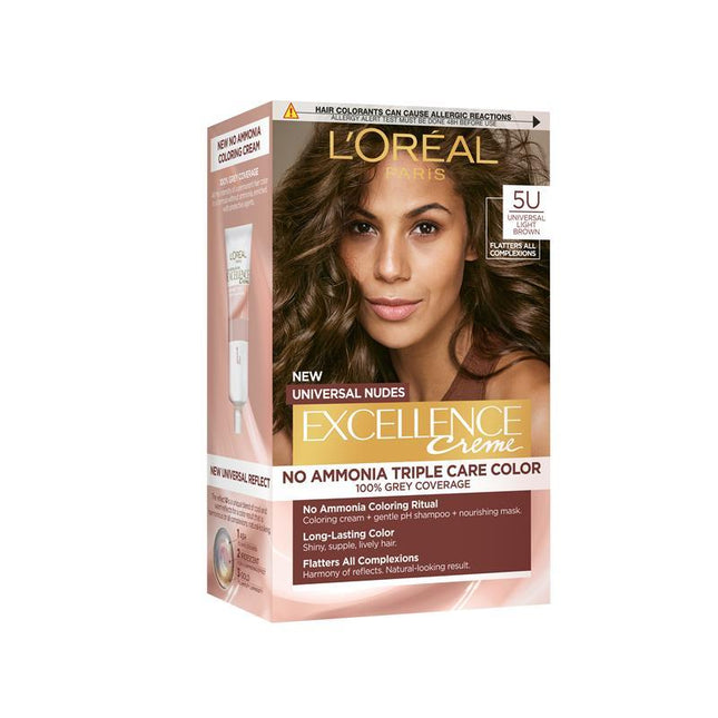 Loreal Excellence Crème Nude 5U Universal Light Brown